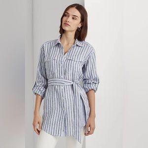 Ralph Lauren Striped Linen Shirt 💙